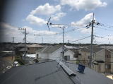茨城県つくばみらい市　新築アンテナ設置工事