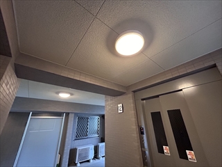 マンション共用部照明LED化工事（40灯）1
