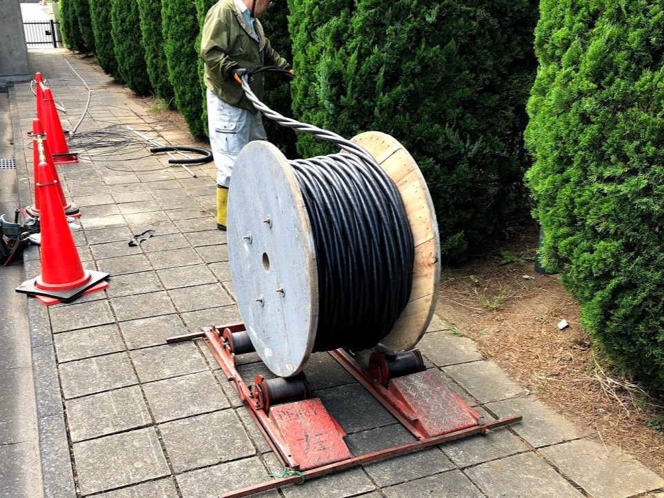 高圧ケーブルリニューアル工事2