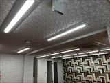 学習塾の天井照明のLED化工事