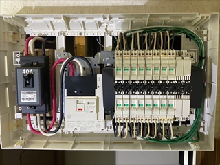 増渕電気 分電盤交換工事4