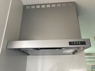 茨城県つくばみらい市 家庭用レンジフード交換工事1