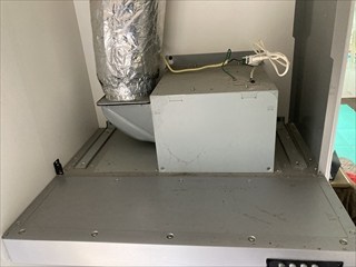 茨城県つくばみらい市 家庭用レンジフード交換工事2