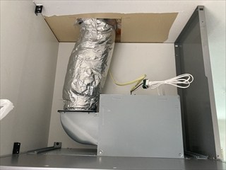 茨城県つくばみらい市 家庭用レンジフード交換工事4