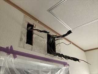 千葉県流山市 家庭用分電盤交換+EQ配線撤去工事3
