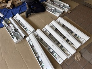 茨城県土浦市 マンション非常照明交換工事1