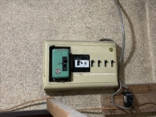 千葉県野田市 家庭用単三切替＋分電盤交換工事1