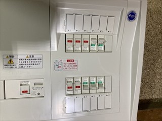 千葉県野田市 家庭用単三切替＋分電盤交換工事4