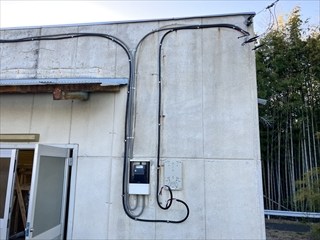 茨城県牛久市 動力新設工事4