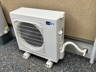 茨城県つくばみらい市 家庭用エアコン設置工事2