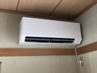 千葉県柏市　家庭用エアコン設置工事2