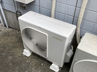 茨城県守谷市　家庭用エアコン移設工事（守谷市⇒取手市）1