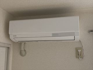 茨城県守谷市　家庭用エアコン移設工事（守谷市⇒取手市）3
