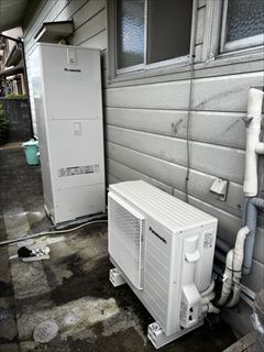 エコキュート設置工事2