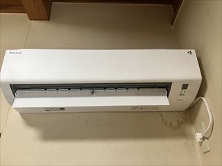 茨城県守谷市　家庭用エアコン交換工事2