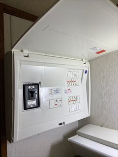 家庭用分電盤交換工事てインターホン交換工事6