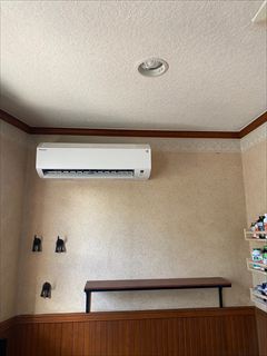 エアコン取付工事1