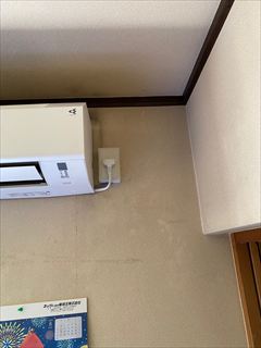エアコン交換工事1
