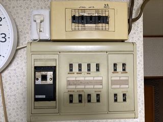 千葉県柏市　家庭用分電盤交換工事