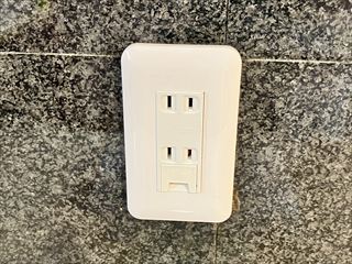 茨城県常総市 家庭用コンセント交換工事