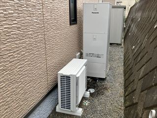 茨城県守谷市 家庭用エコキュート交換工事