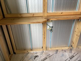 茨城県牛久市 プレハブ電源敷設工事