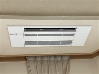 茨城県守谷市 家庭用天カセエアコン(天井カセット型エアコン)交換工事
