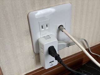 茨城県守谷市　家庭用コンセントン交換工事