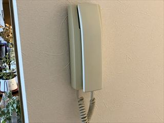 茨城県牛久市　家庭用ドアホン交換工事