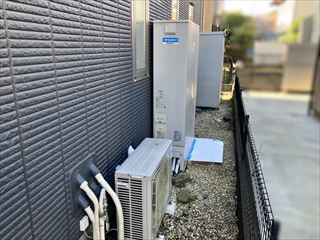 茨城県守谷市　家庭用エコキュート交換工事