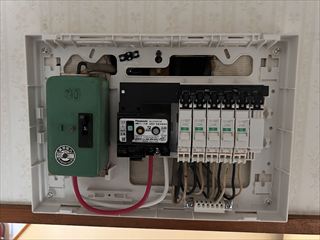千葉県野田市　家庭用分電盤交換工事