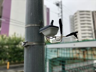 自動点滅器取替工事