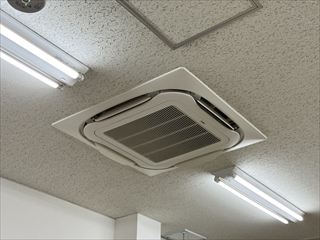 千葉県流山市　オフィス用パッケージエアコン交換工事