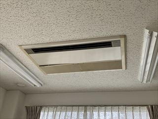 千葉県流山市　オフィス用パッケージエアコン交換工事