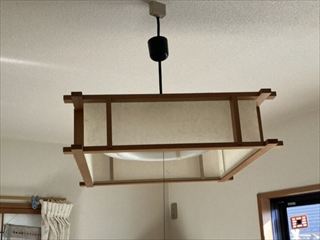 家庭用照明取替工事