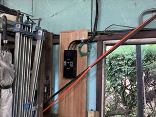 一次側電源新設工事