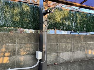 茨城県つくば市 家庭用センサーライト設置工事