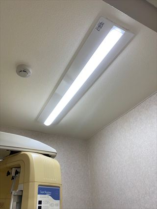 医療施設照明器具交換工事