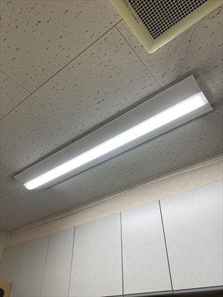 医療施設照明器具交換工事