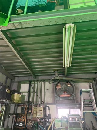 照明器具交換工事