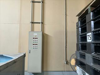 スポットクーラー用コンセント新設工事