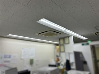 照明器具LED化工事
