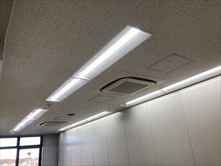 茨城県土浦市 オフィス用照明LED化工事