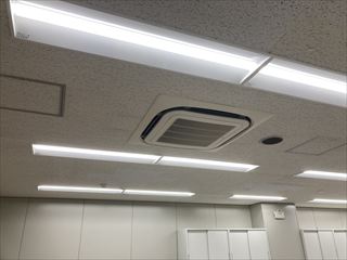 茨城県土浦市 オフィス用照明LED化工事