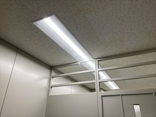 茨城県土浦市 オフィス用照明LED化工事