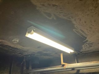 照明器具更新工事