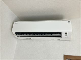 茨城県守谷市　オフィス用エアコン設置工事