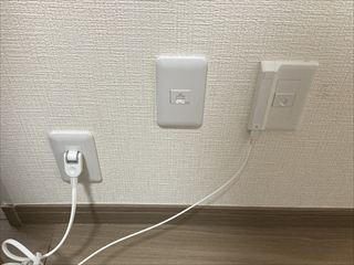 千葉県流山市　家庭用LANケーブル敷設工事