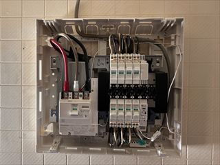 茨城県守谷市　家庭用分電盤交換工事