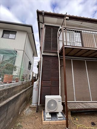 茨城県土浦市　家庭用エアコン交換工事